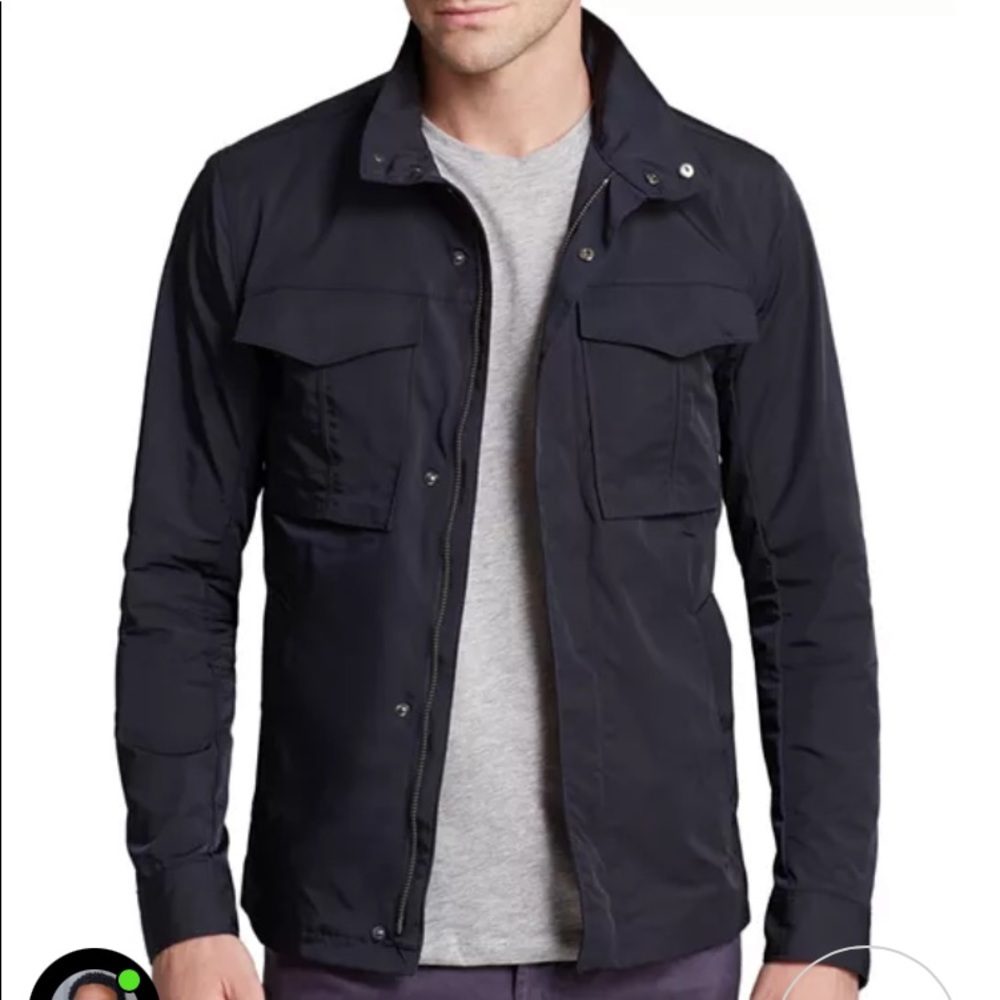 THEORY Size XL Yost N’ Fuel Zip & SnapFront Jacket Classic contemporary …